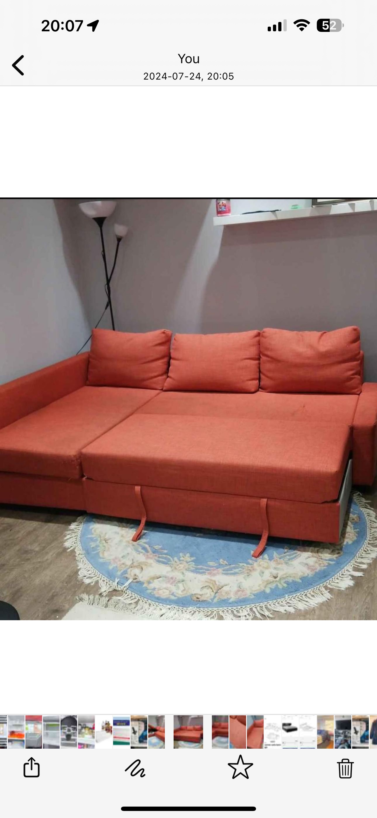 IKEA sofa bed