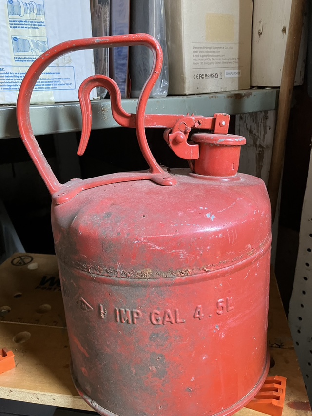 Vintage Jerry gas can