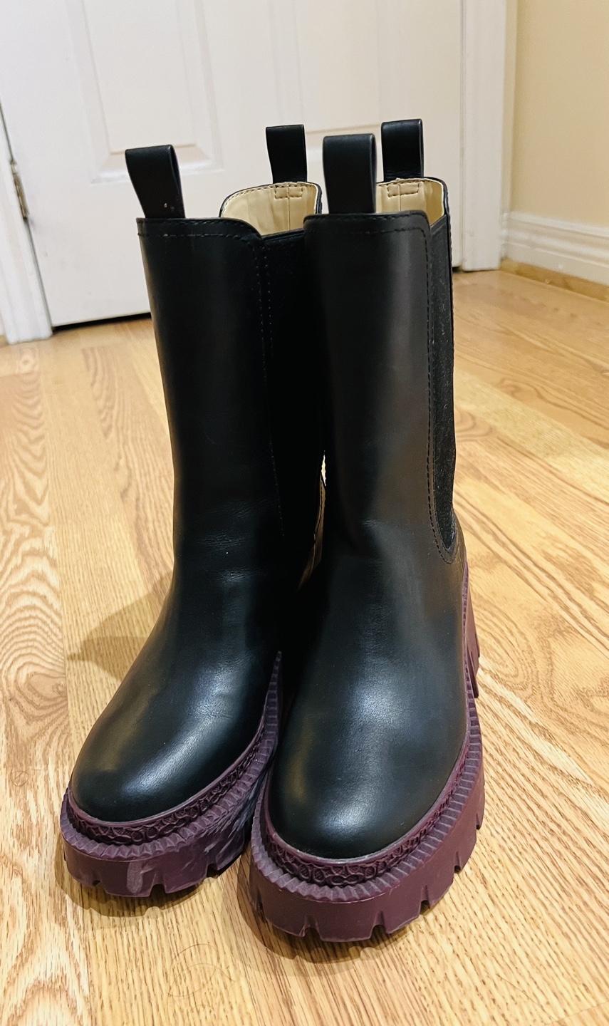 Women's leather boot from Coach 6.5
