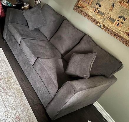 3 Piece Living Room Set w/ Pillows - photo 2