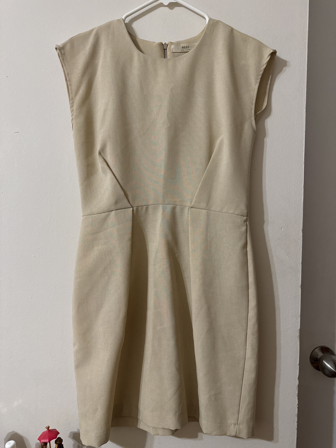 Beige summer dress