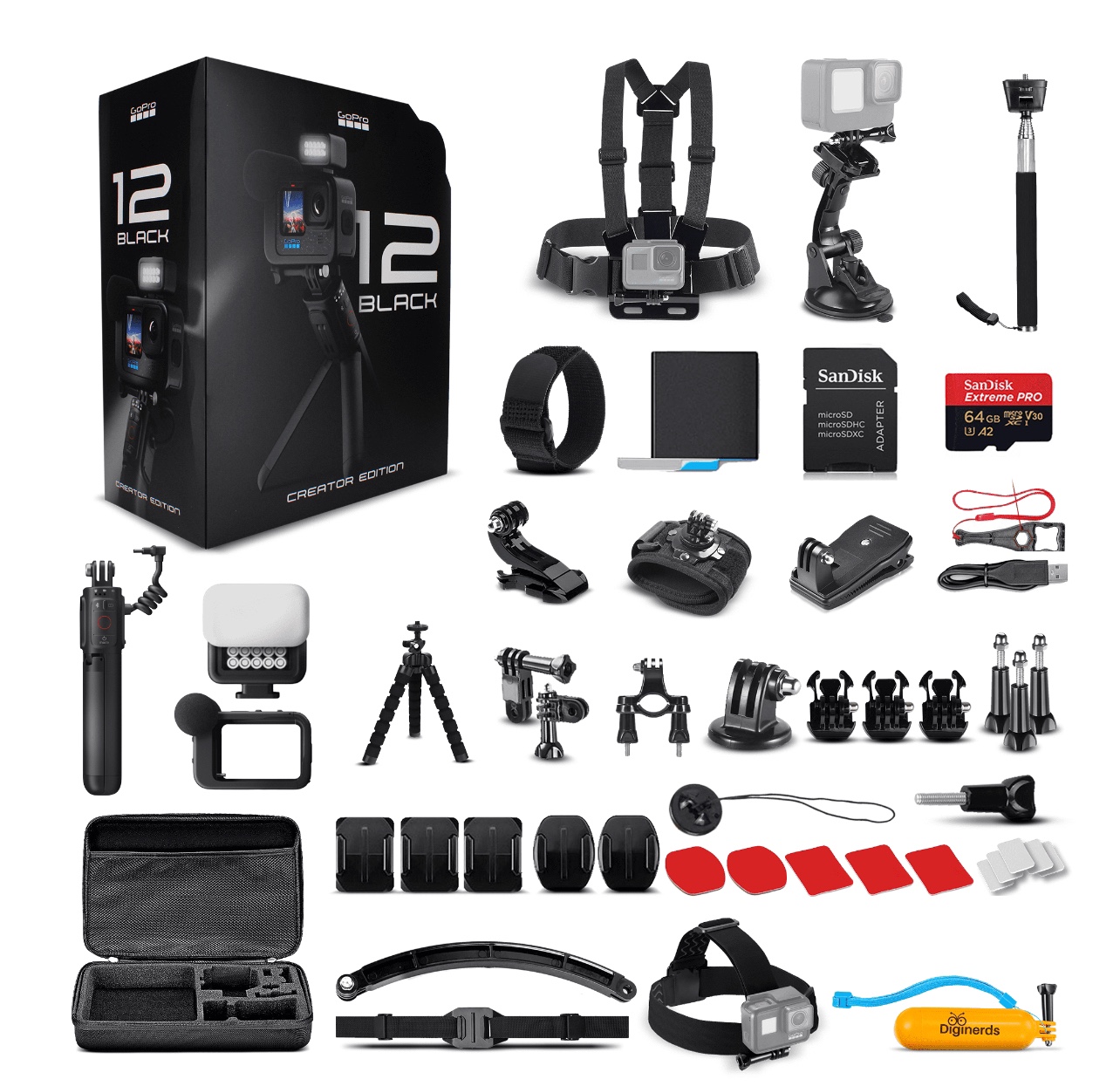 GoPro Hero 12 Black - Creator Edition thumbnail