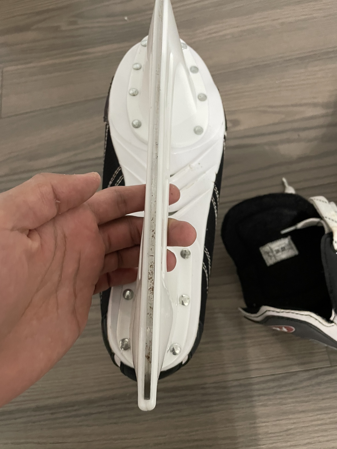 Men’s Ice skates size 12 US #freecycle - photo 5