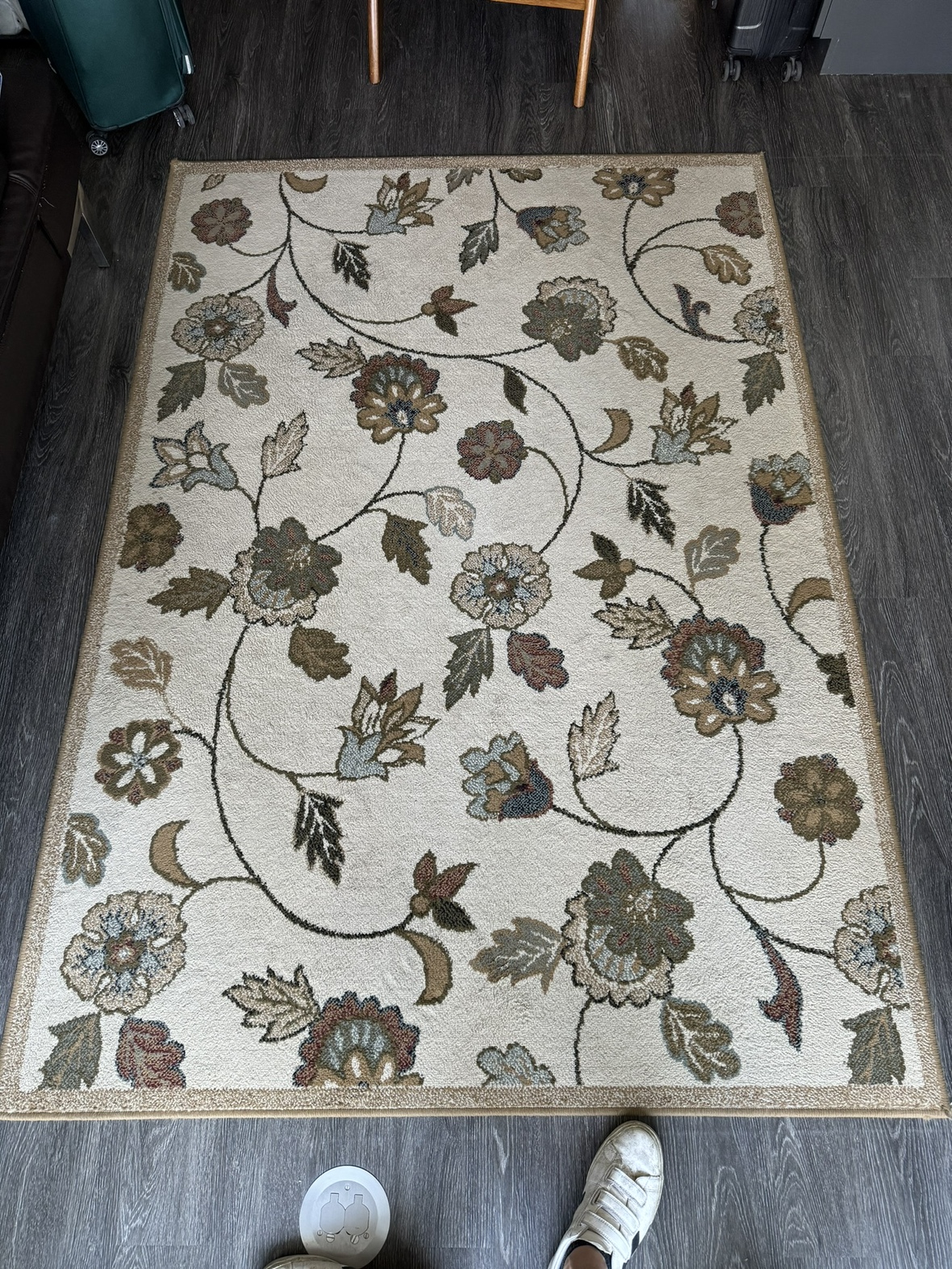 5x8 floral rug