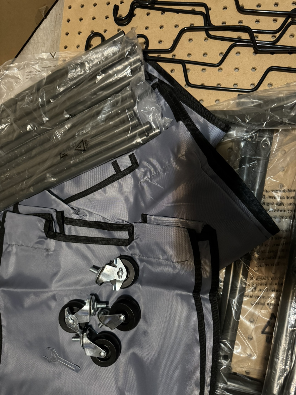 SIMPLE HOUSEWARE 3 Bag Laundry Sorter - photo 3