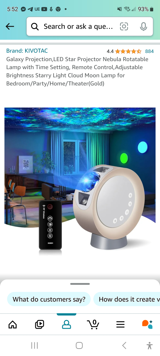 Brand new LED Star Projector Rotatable Lamp