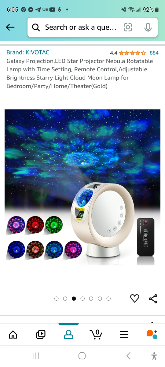 Brand new LED Star Projector Rotatable Lamp - photo 2