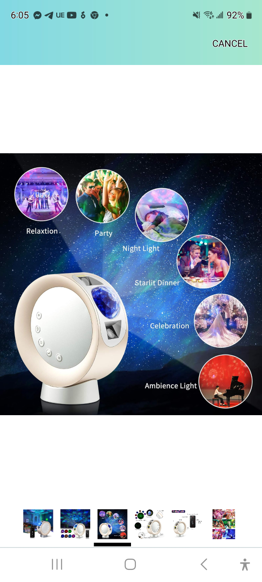 Brand new LED Star Projector Rotatable Lamp - photo 3