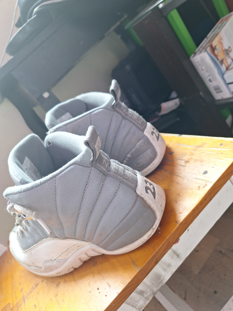 jordan12 cool grey - photo 3