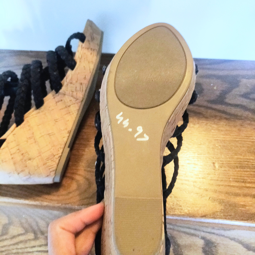Women Wedge Sandals - Brand New - photo 3