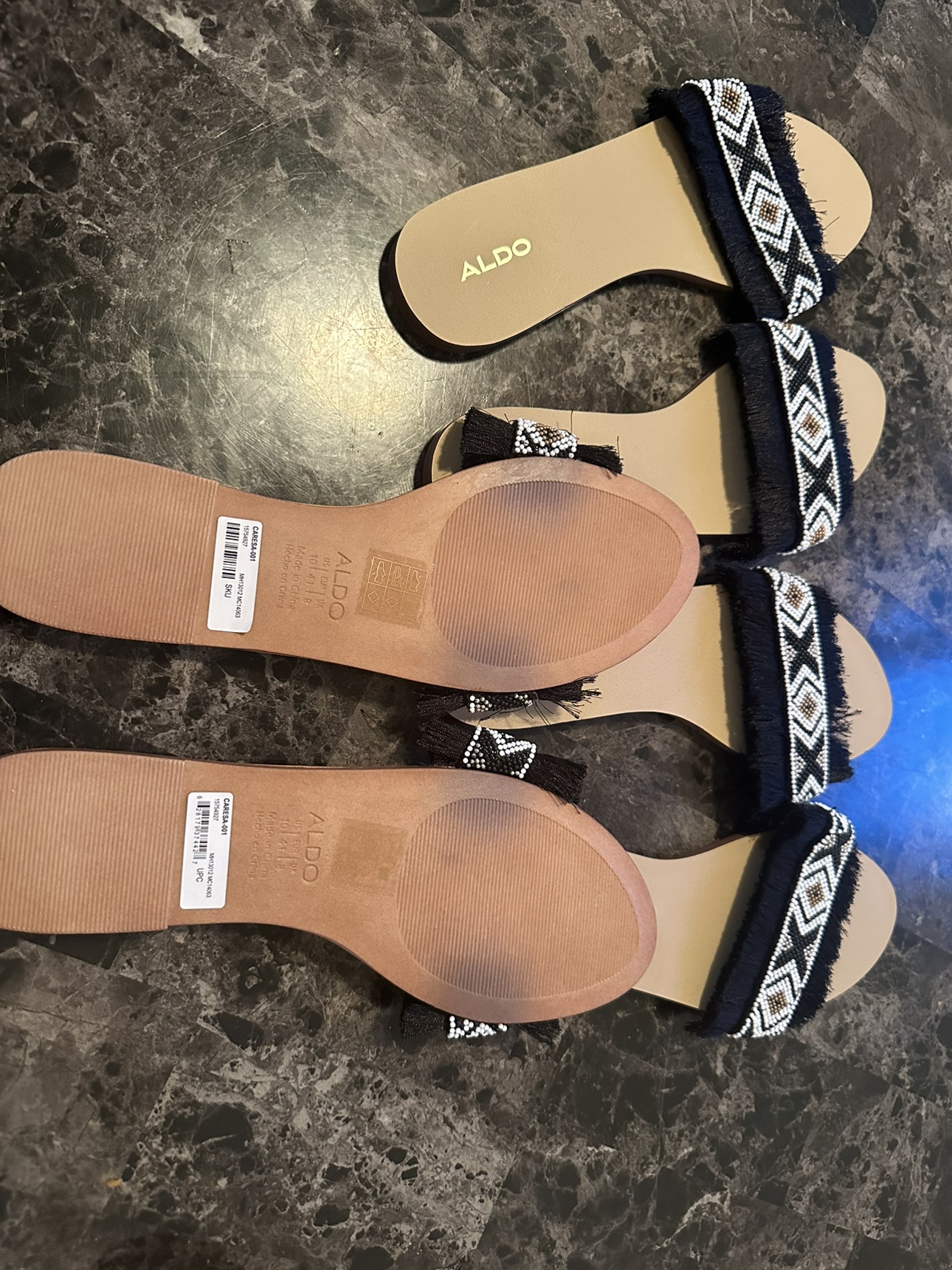Woman’s flat sandals size 8//9//10 - photo 4