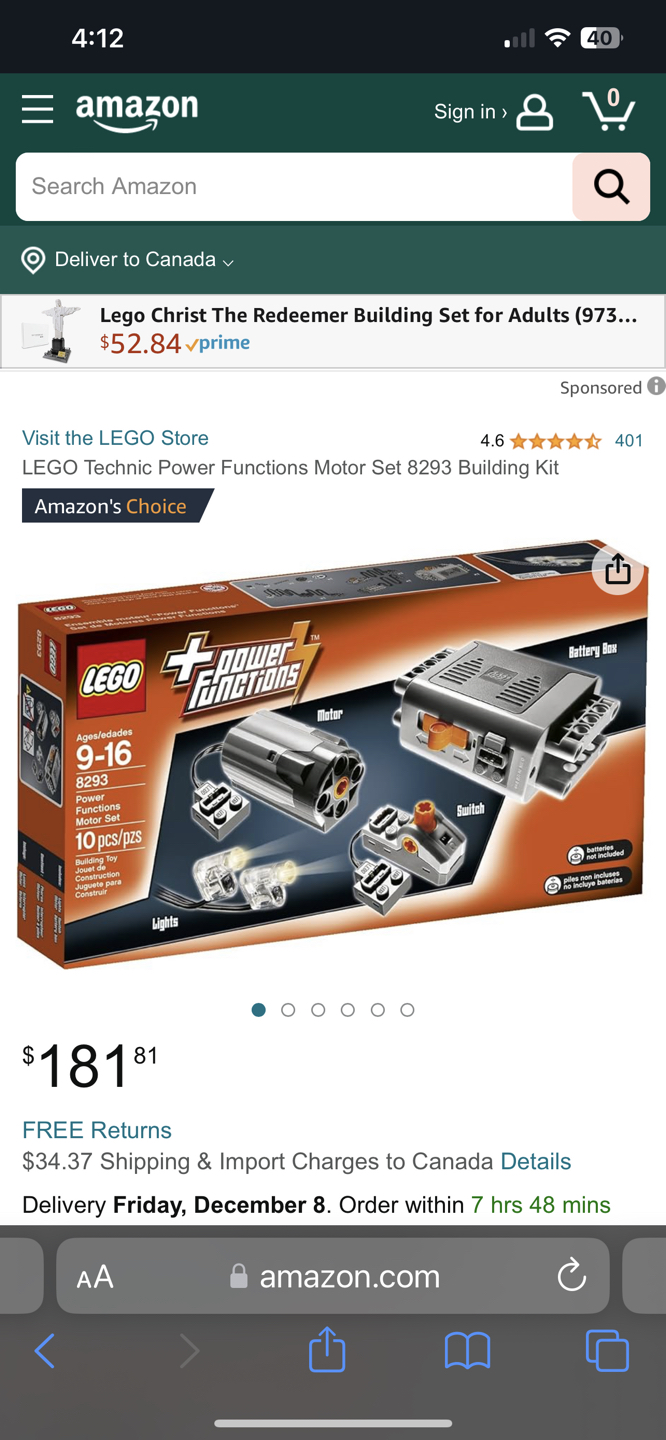 Lego Extreme Adventure Snowmobile + 2 Motor + lights image indicator(10)