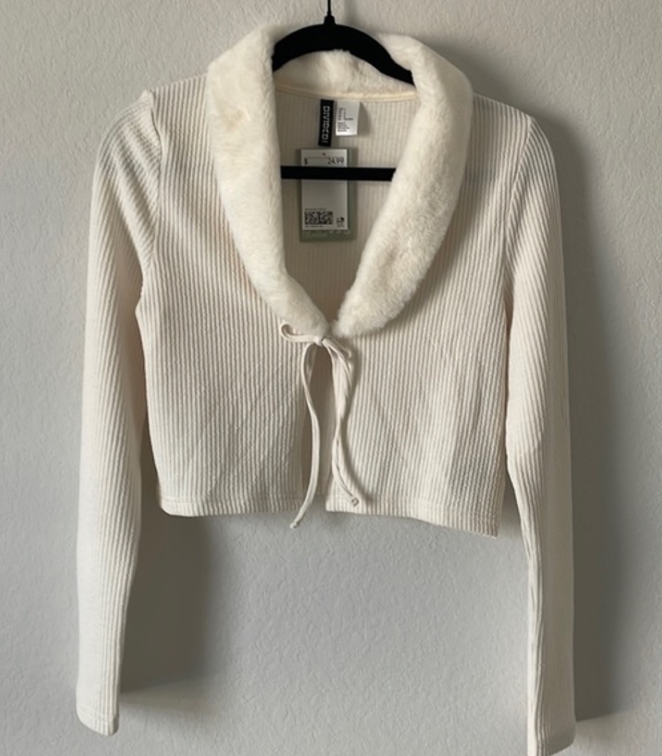 H&M cute Tie cardigan image indicator(3)