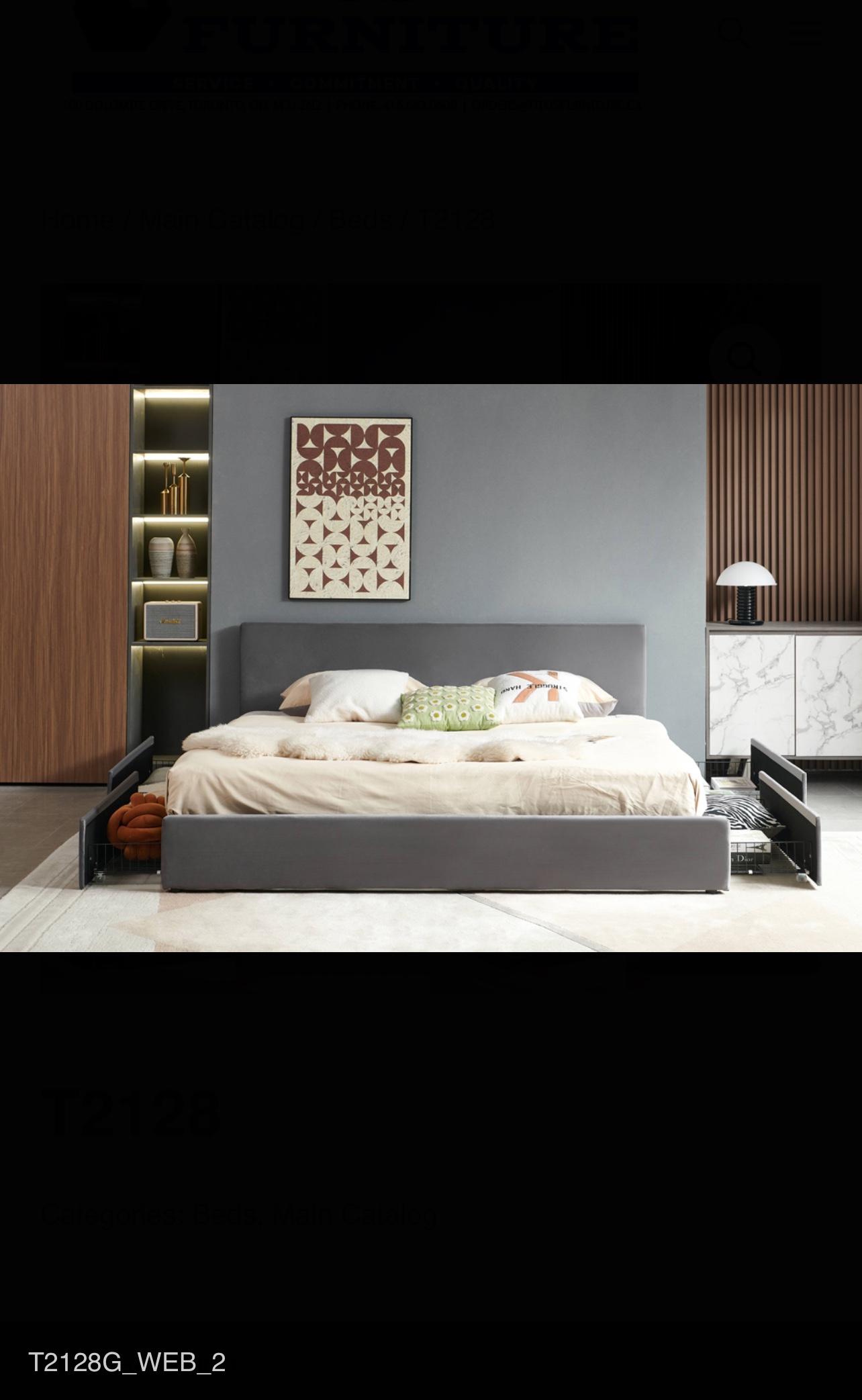 Brand new queen size bed - photo 2