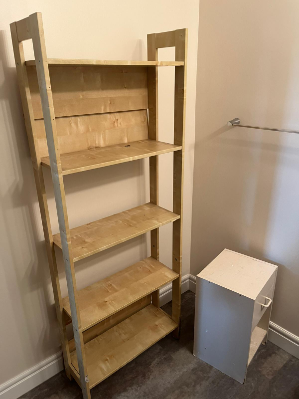 Shelf and a Side Table