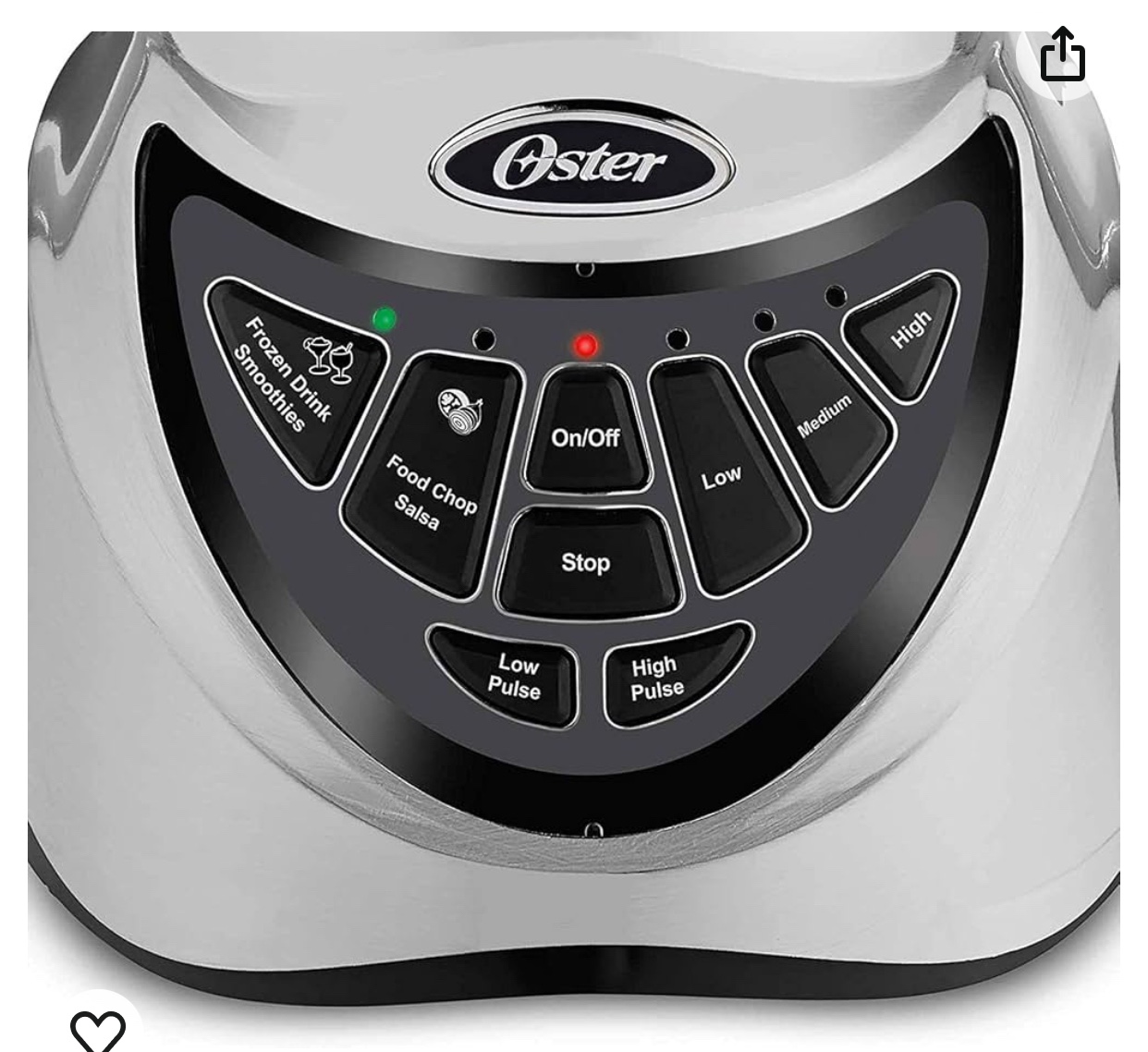 Oster BLSTTA-C00-026 Blender, Brushed Nickel - photo 2