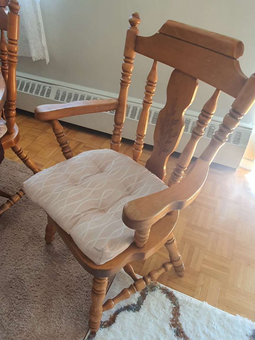 Extendable dining table with chairs - photo 5