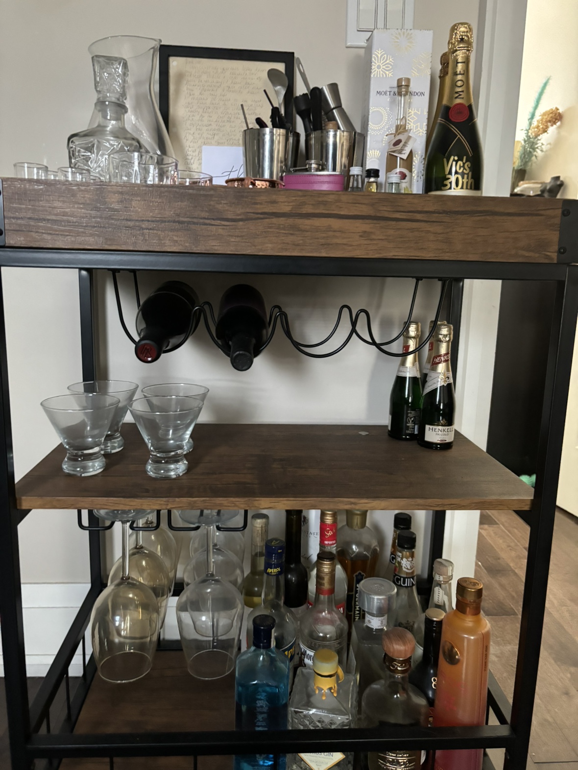 Vintage bar cart - photo 3