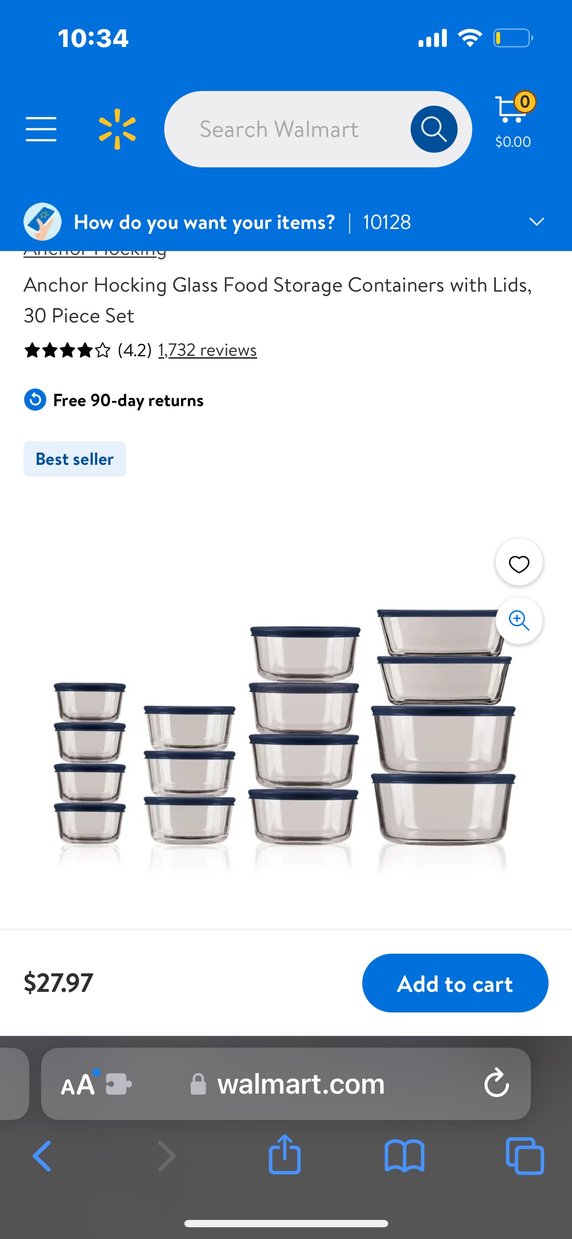 Anchor Hocking Glass Food Storage Containers - photo 3
