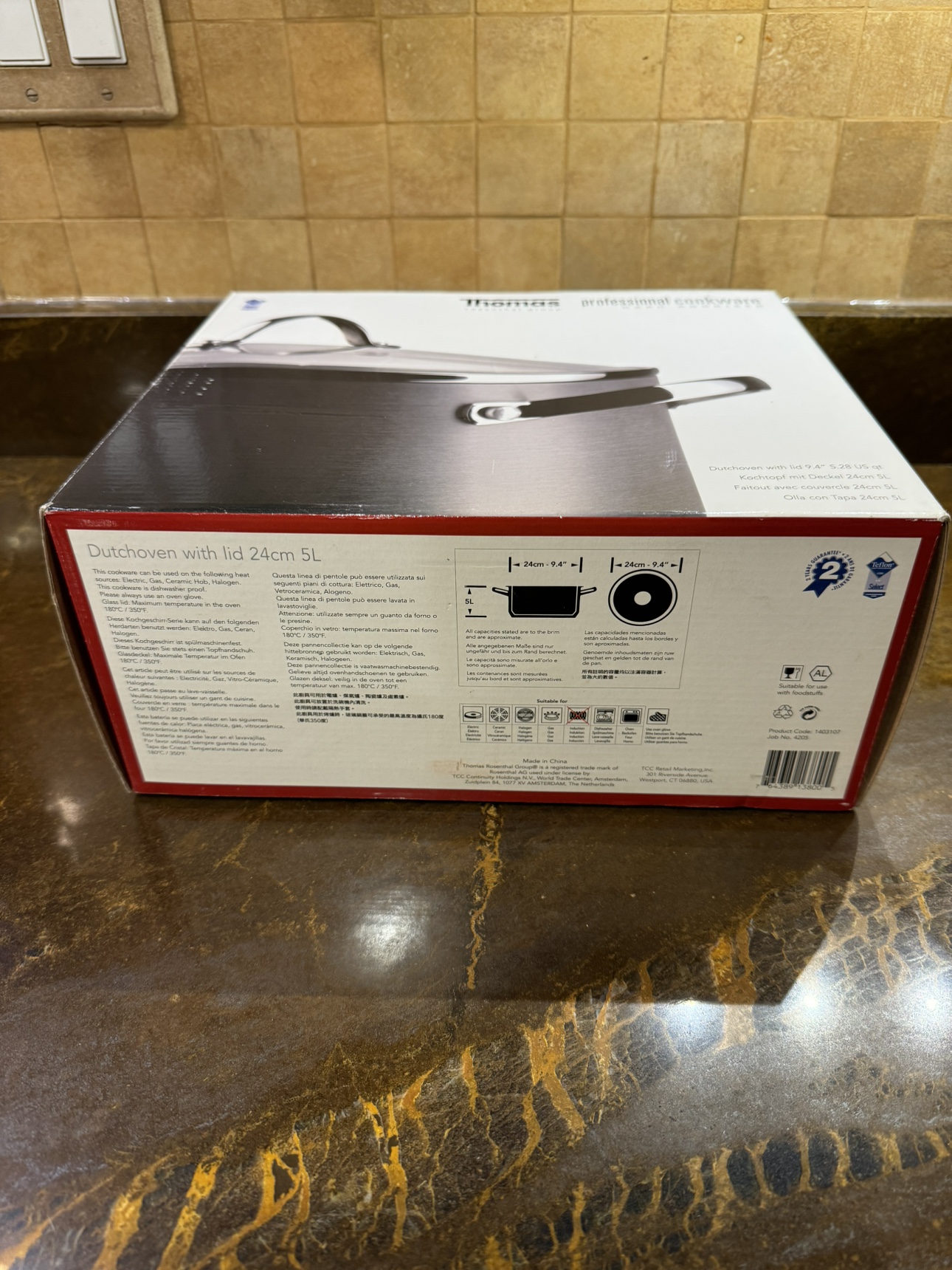 New THOMAS ROSENTHAL GROUP Professional Cookware DUTCH OVEN - photo 2