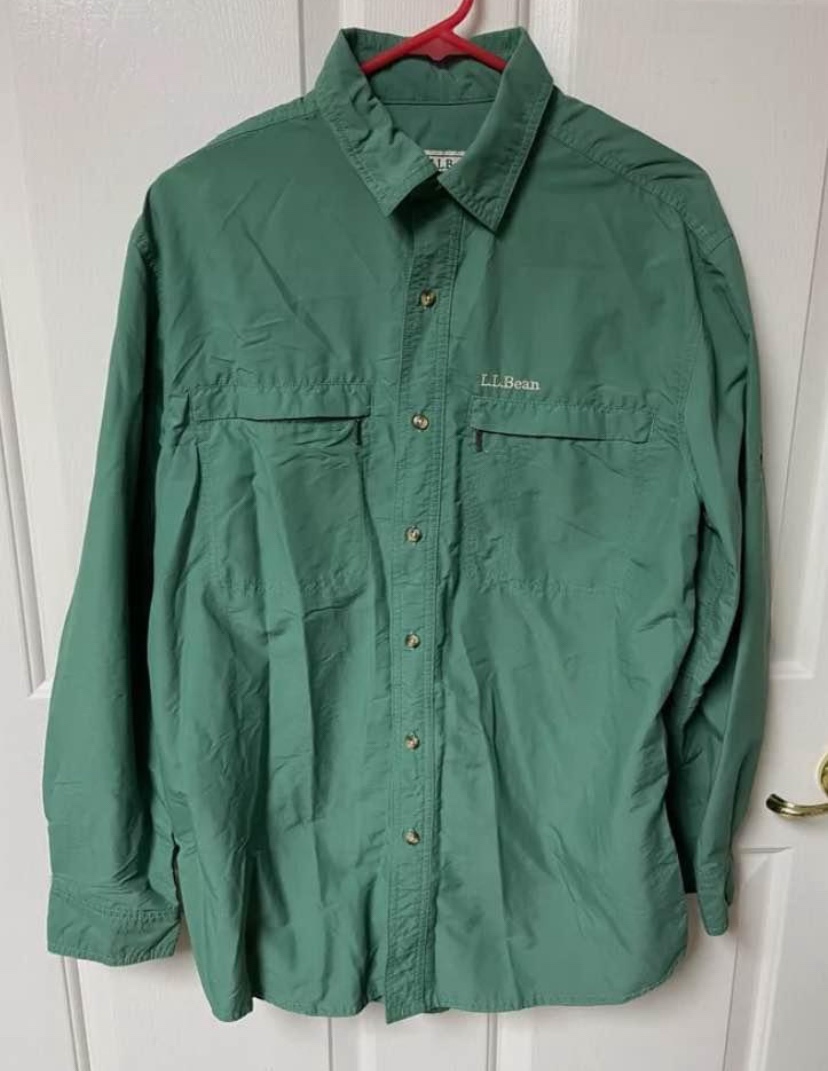 L.L. Bean Men’s Lightweight Button Up Shirt thumbnail
