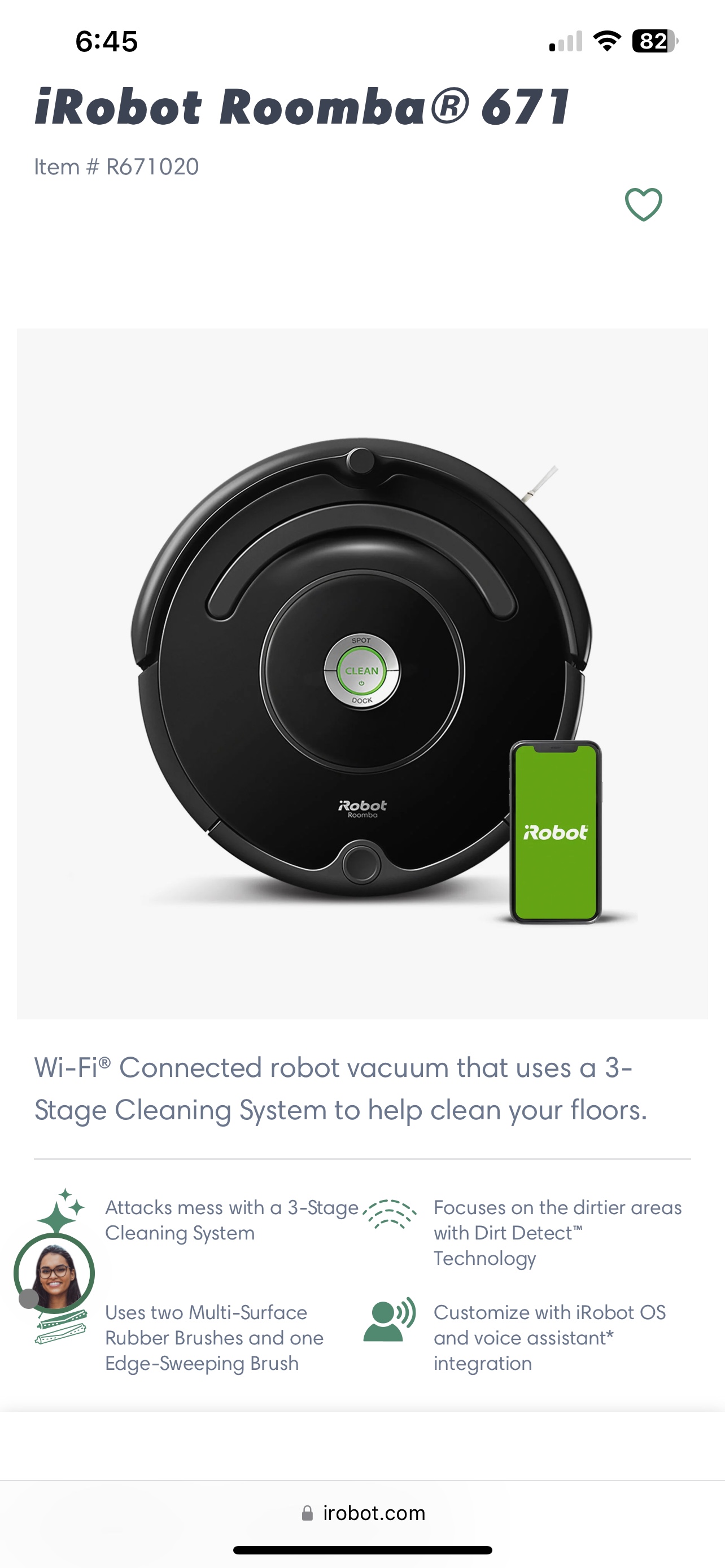 Roomba Robot Vacuum - photo 2