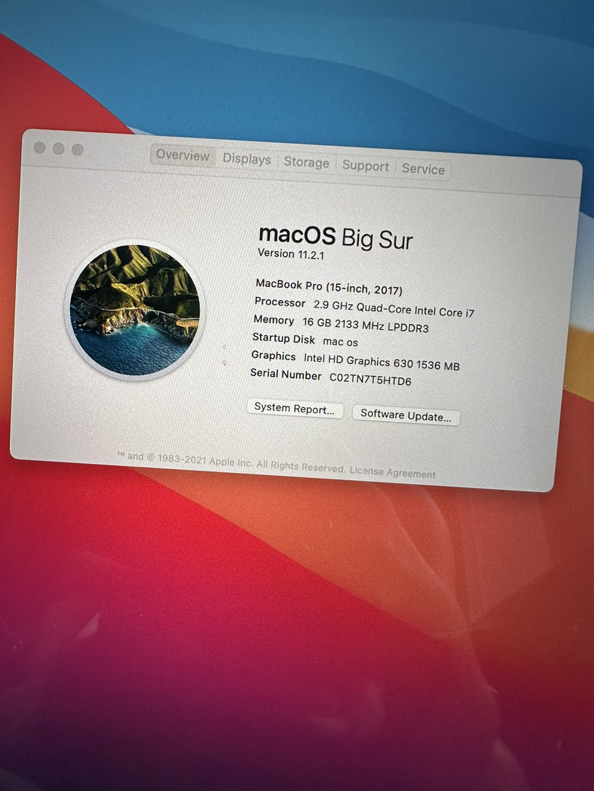 MacBook Pro 15 inch - photo 2