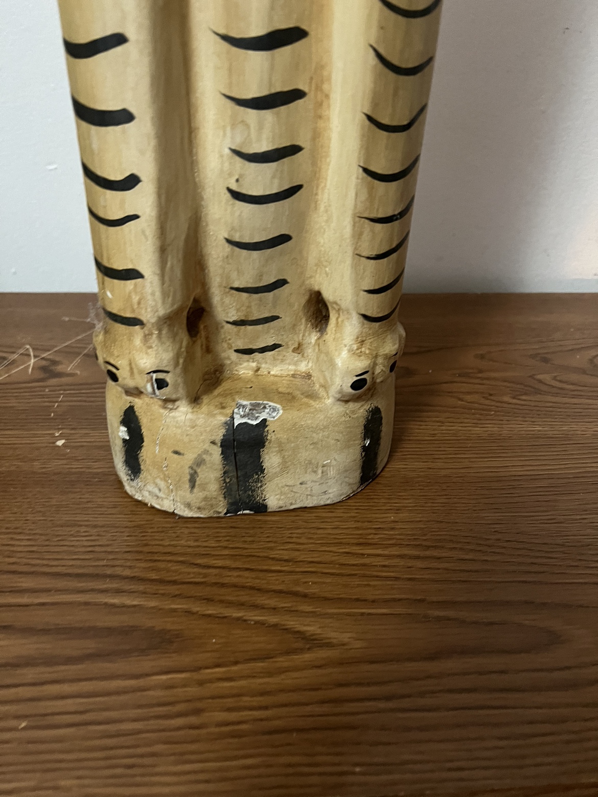 Wood cat statue image indicator(8)