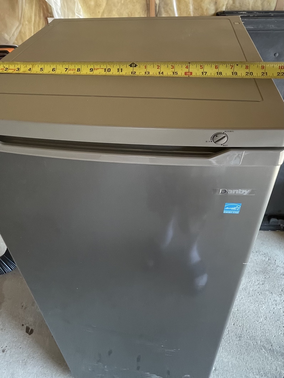 Danby standing freezer