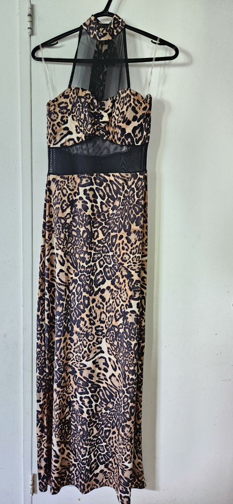 leapord  dress