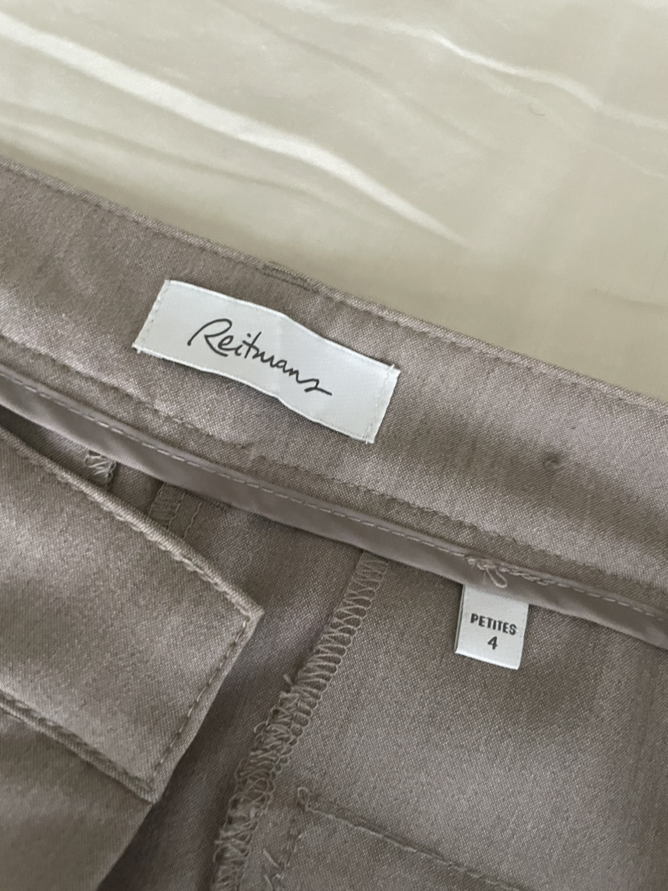 Size 4 petite women dress pants thumbnail