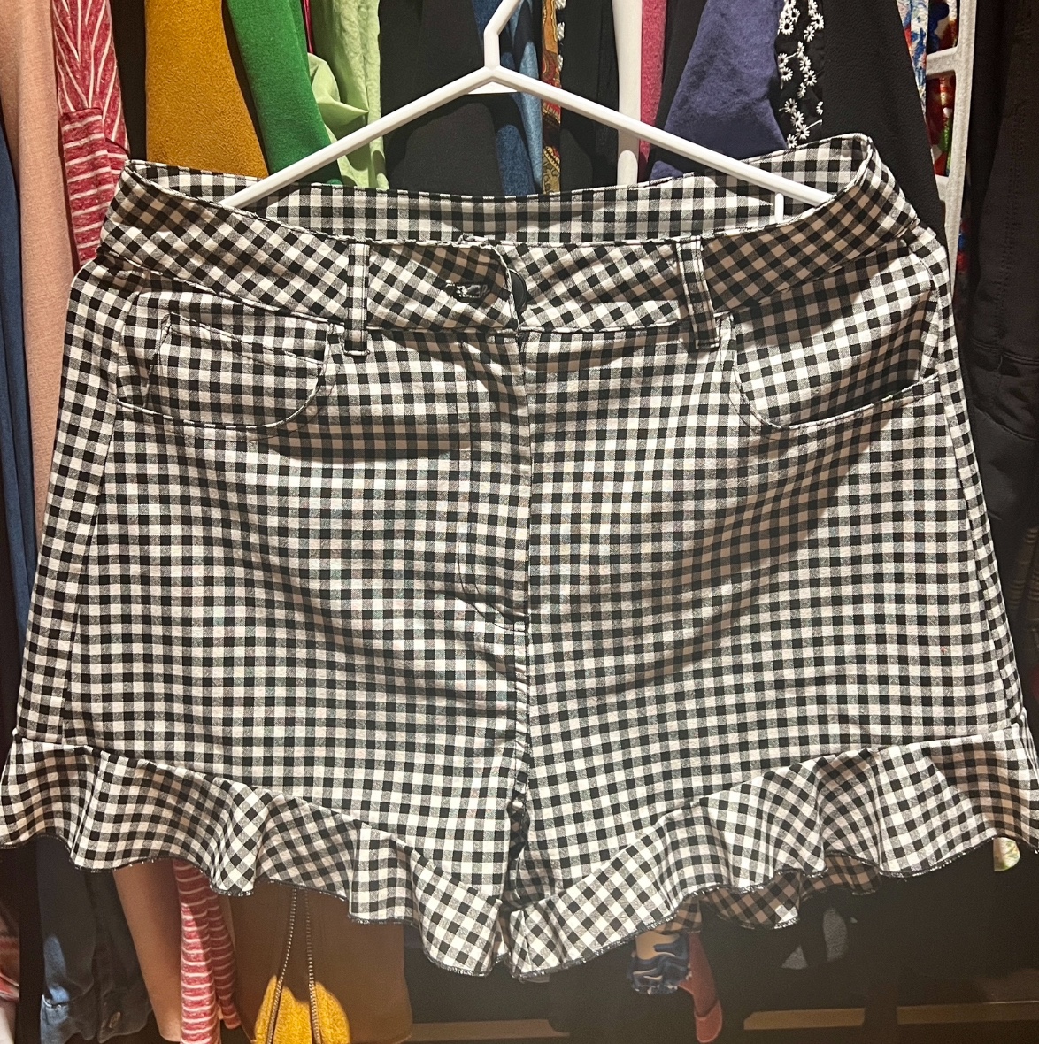 Bershka Black and White shorts thumbnail