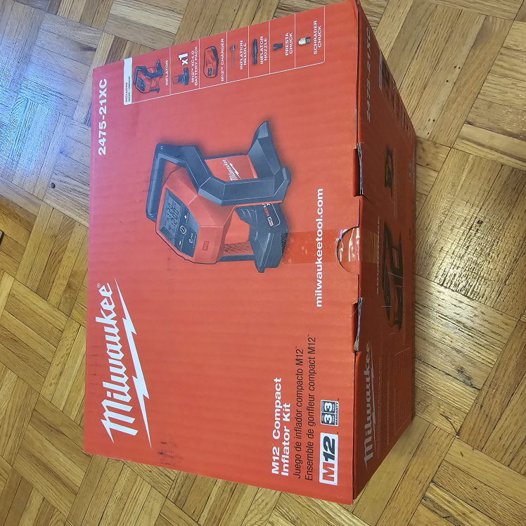 Milwaukee M12 Compact Inflator 2475-21C image indicator(5)