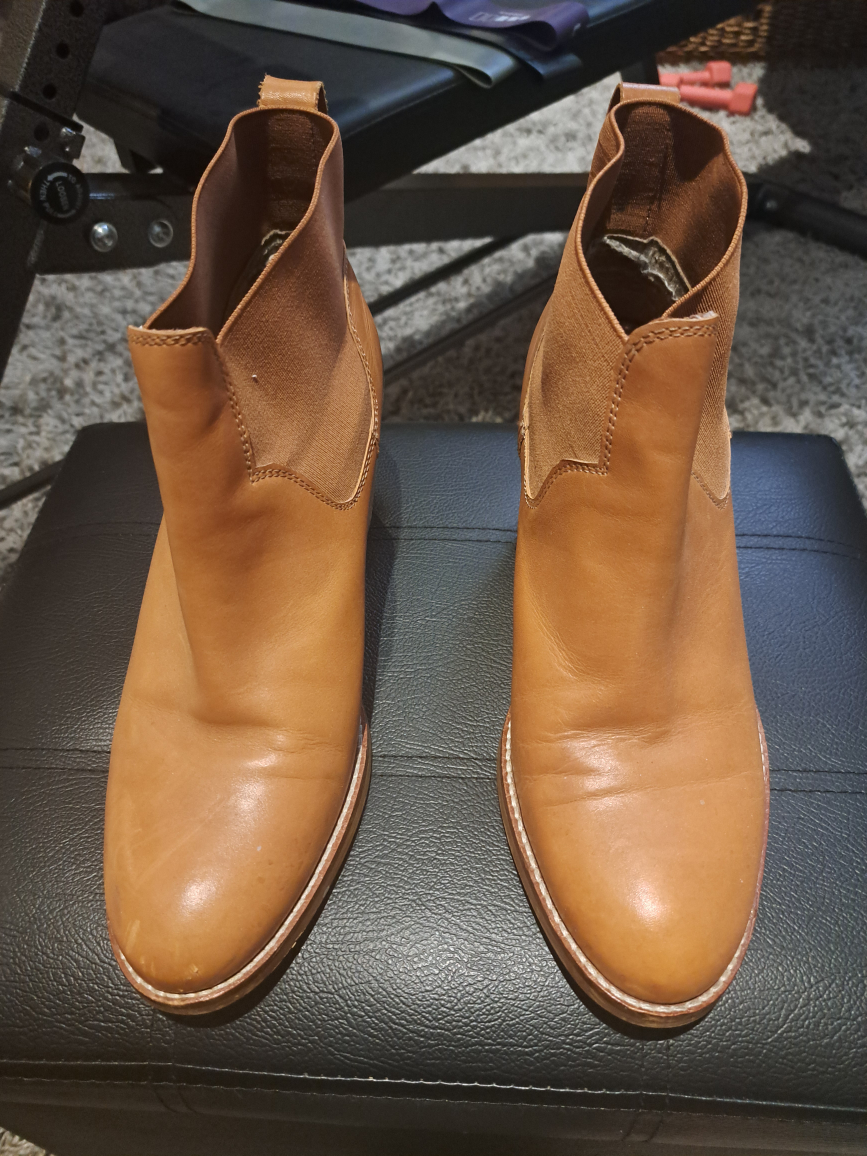 Aldo leather booties image indicator(2)