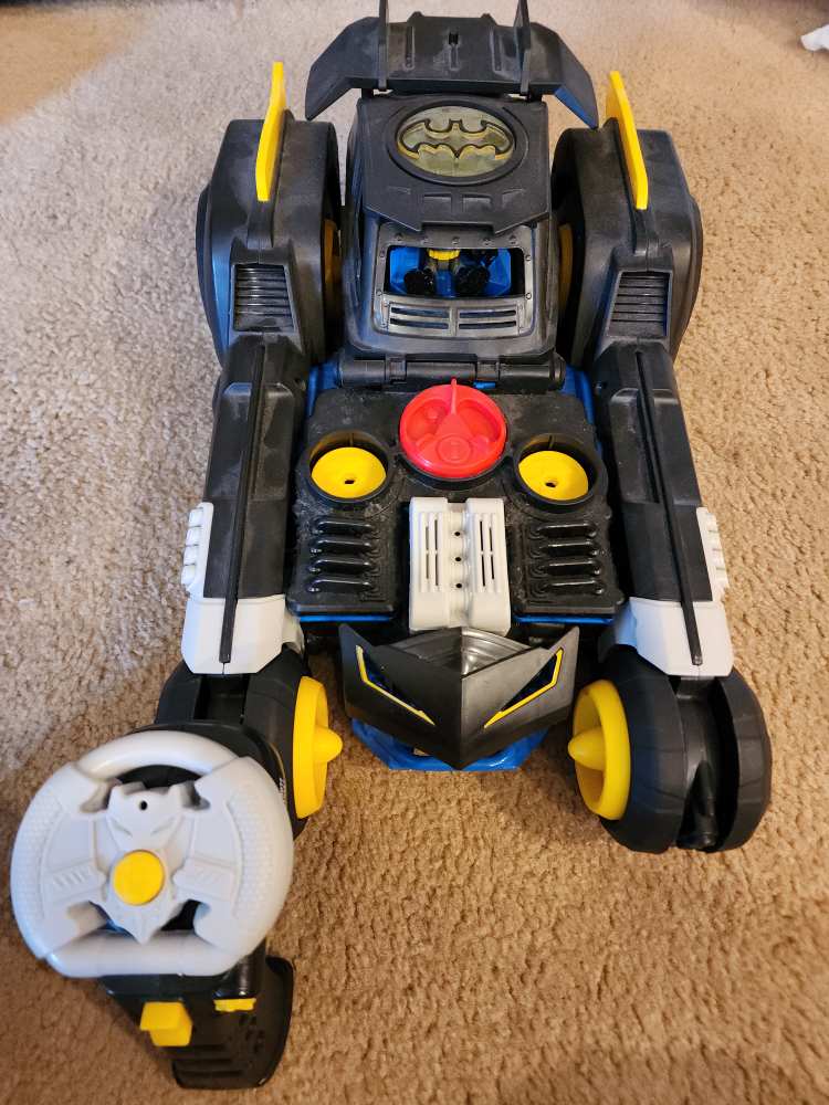 Remote Batmobil with Batman