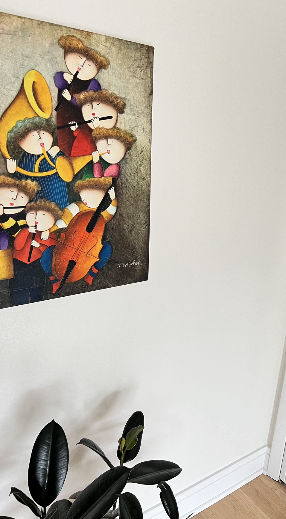 Child Musicians Painting - photo 5