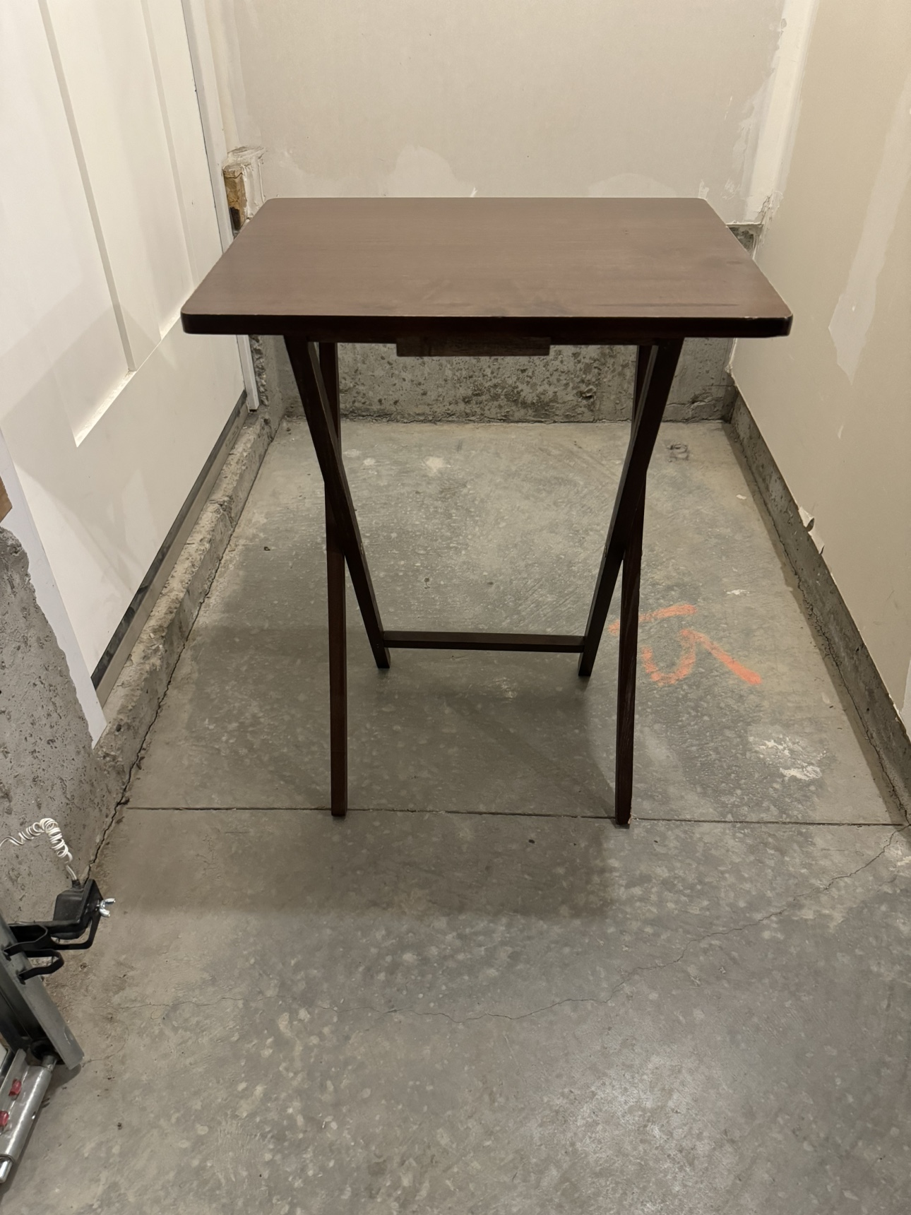Portable Wood Folding TV Tray/Laptop/Side/End Table - photo 2