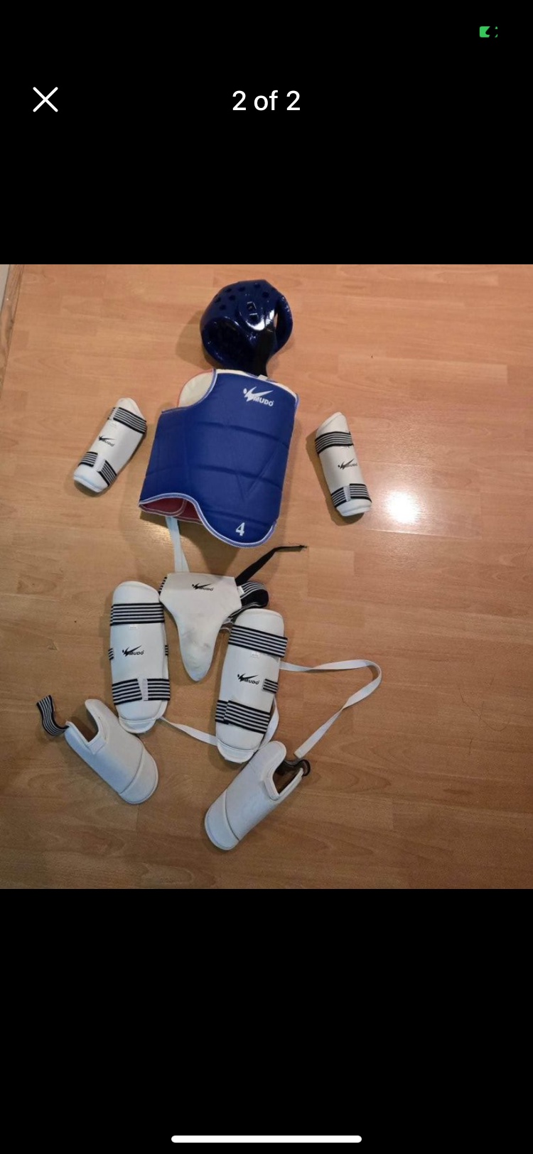 taekwondo and martial arts body armour