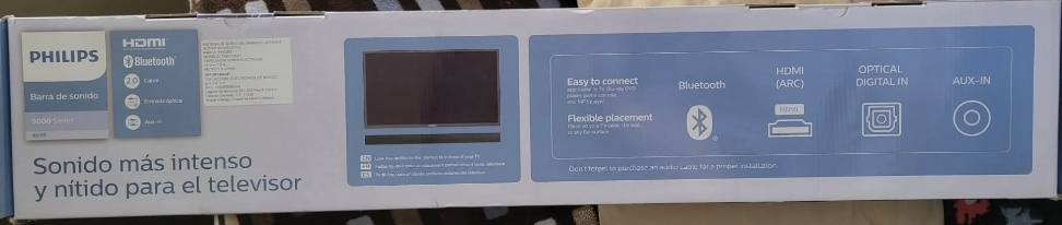 Philips B5106 2.0-Channel Soundbar with HDMI Support ARC image indicator(3)