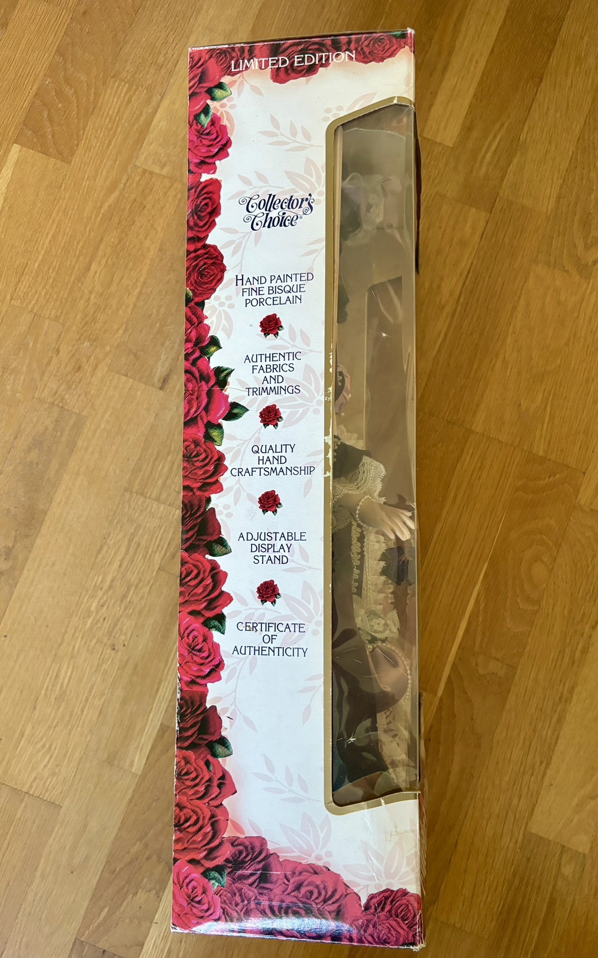 Genuine Fine Bisque Porcelain Doll, Limited edition image indicator(4)