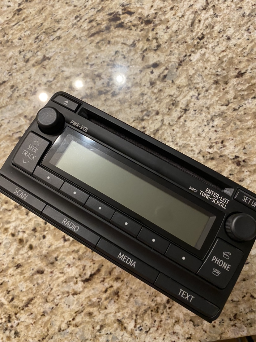Toyota matrix 2010-2014 OEM head unit stereo radio antenna thumbnail
