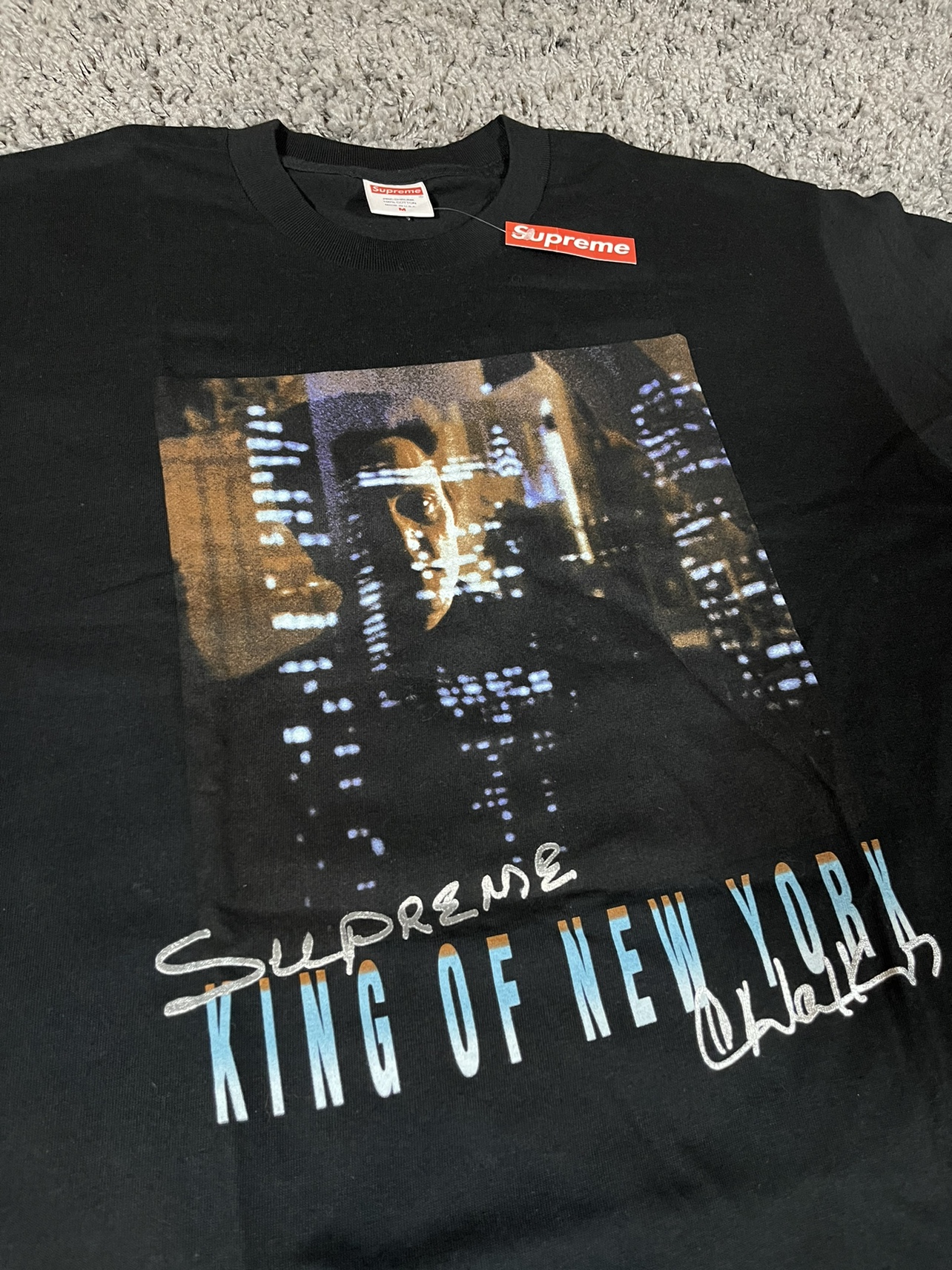 2019SS Supreme King of New York Tee Black image indicator(2)