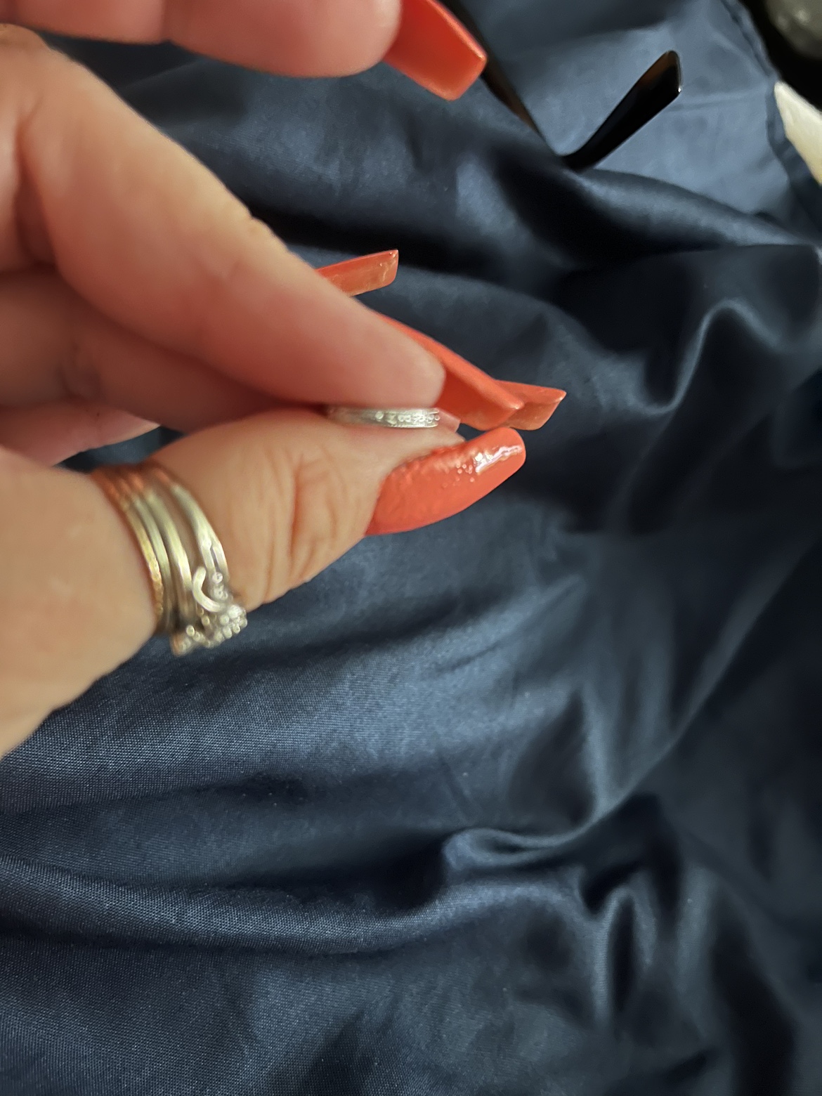 BN 14kt WHITE GOLD BABY RING image indicator(2)