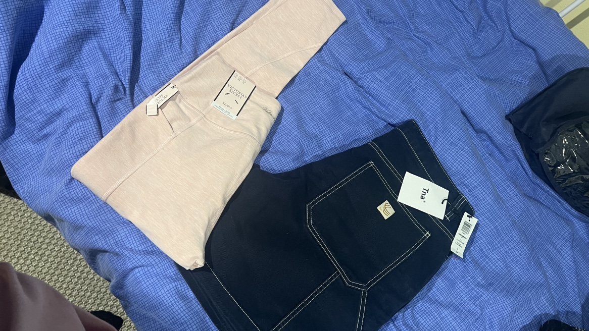 Aritzia & Victoria’s Secret pants