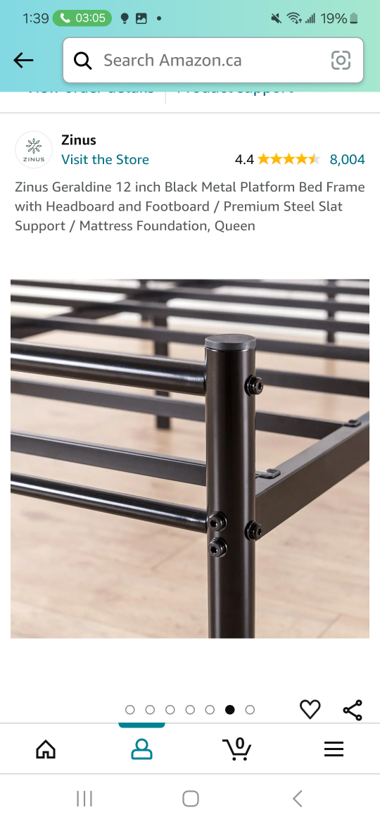 Bed frame Queen - photo 2