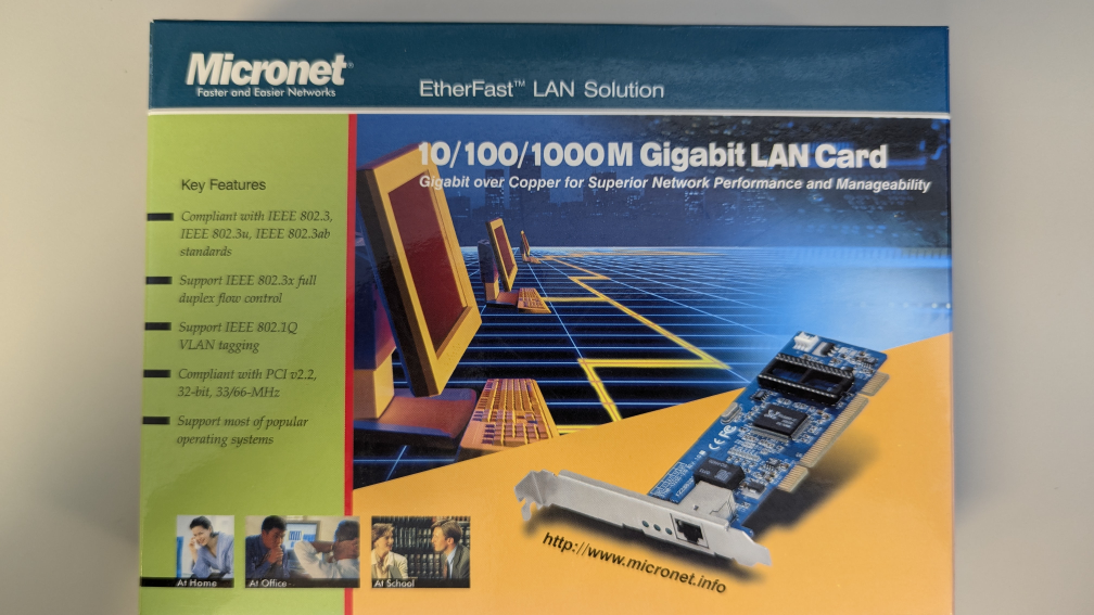 ⚽ Micronet SP2612R Gigabit LAN Adapter - photo 2