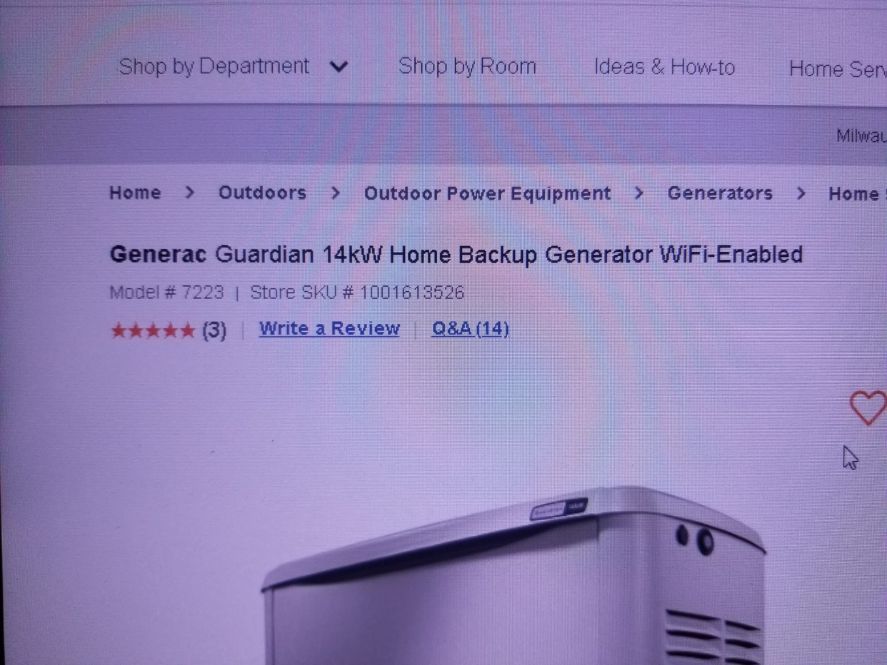 Brand new generac generator 14kw - photo 2