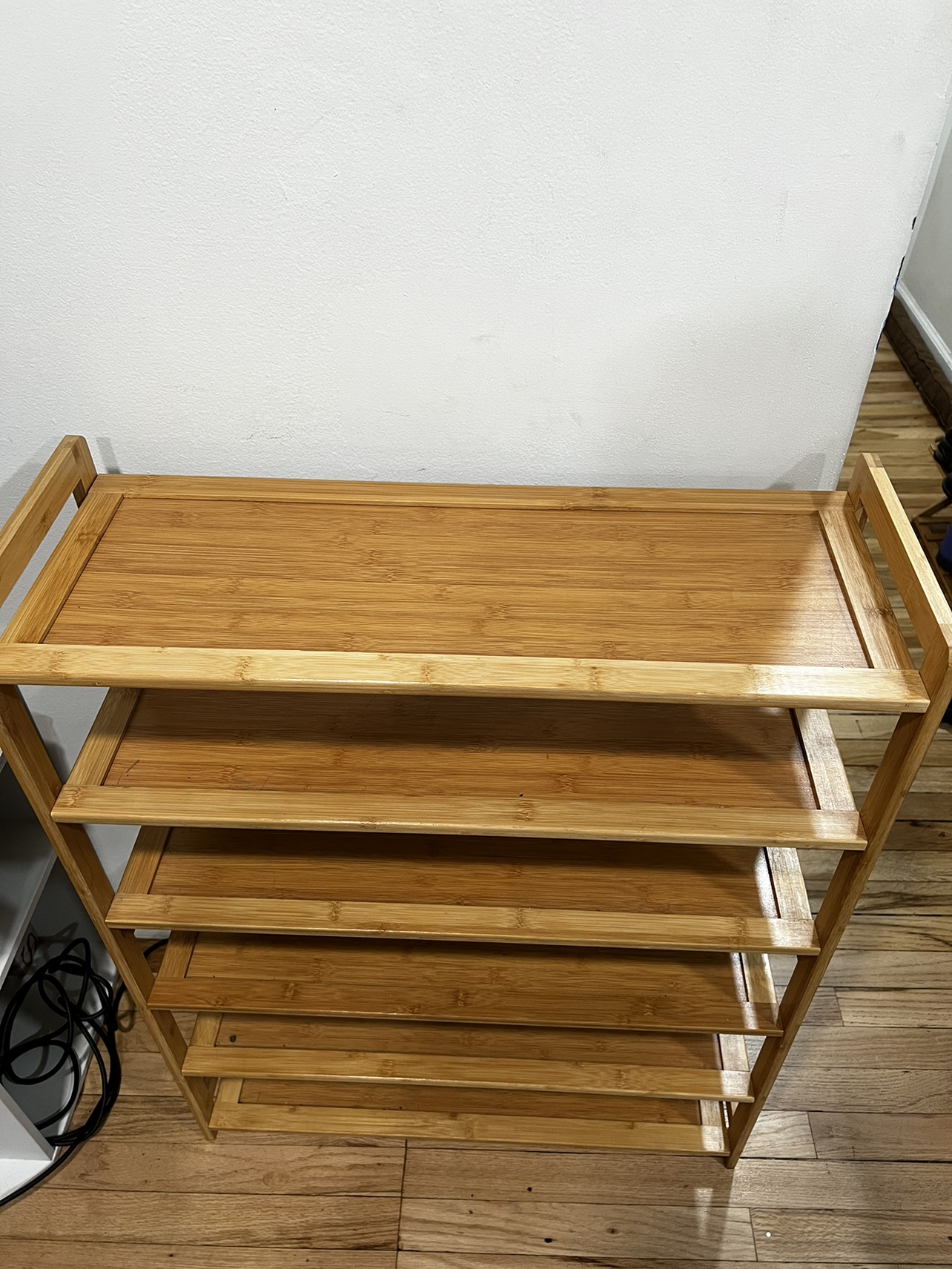 Bamboo Wooden Shoe Rack - photo 2