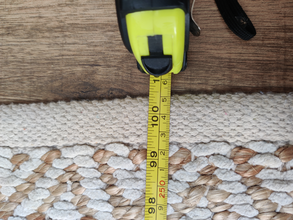 Large Hand-Woven Jute Area Carpet Rug - photo 2