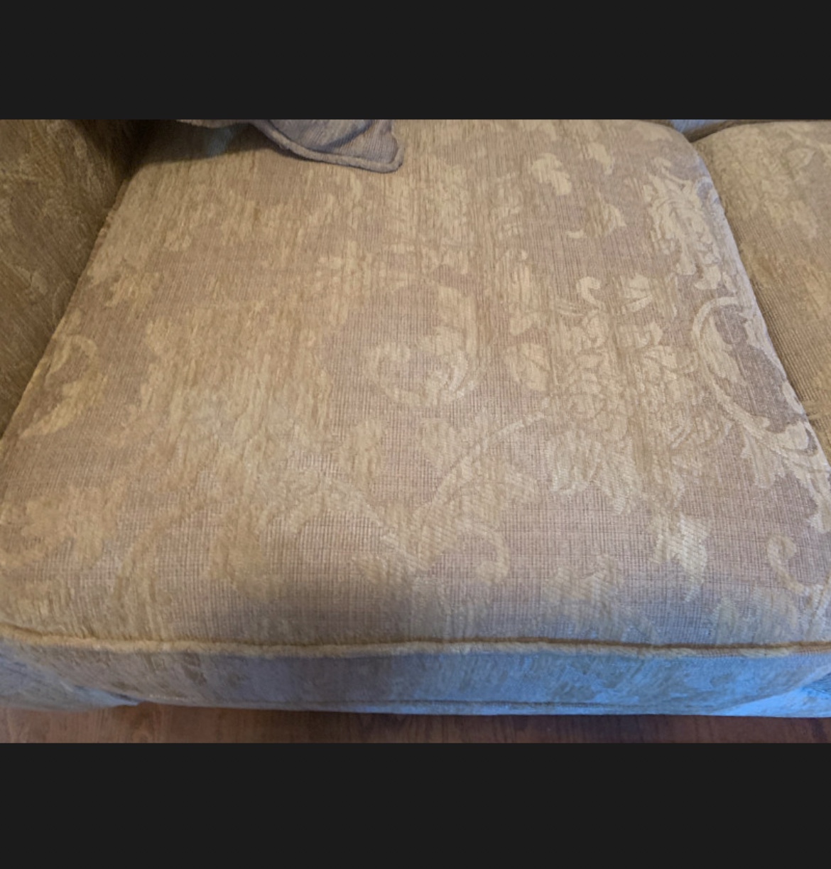 Beige loveseat - photo 3